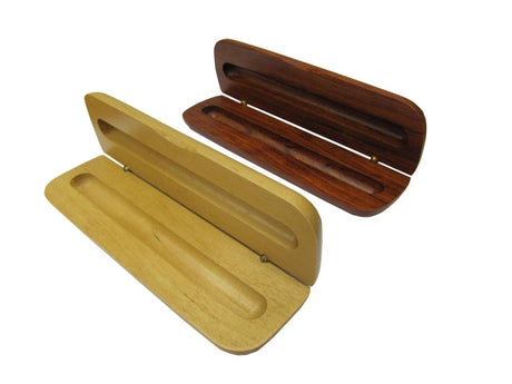Pen cases, boxes, pouches & Sleeves for woodturners / pen turners  Acrylic, wood, card and leather Pen Cases