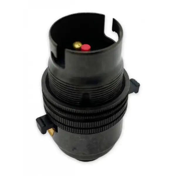 1/2’’ - 13mm Bronze Lamp Holder - Project Kit Unique safety switch lamp holder that automatically switches