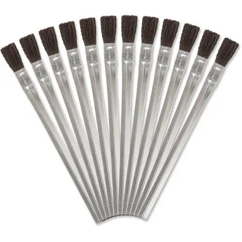 1/2’’ DISPOSABLE BRUSHES 12 PER PACK - Fast shipping