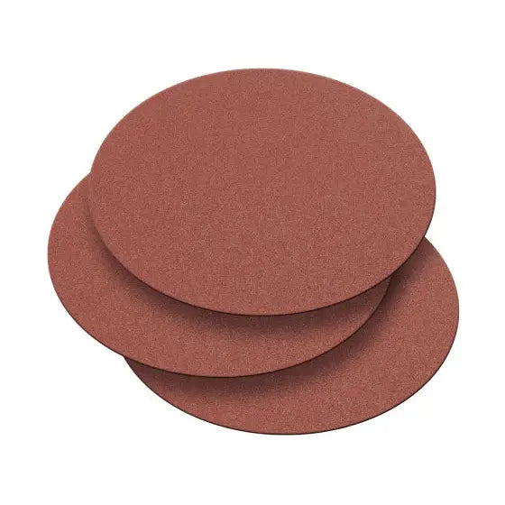 250mm 80 Grit 3 Pack of Self Adhesive Sanding Discs for Record Power BDS250 - Abrasives - Fast shipping