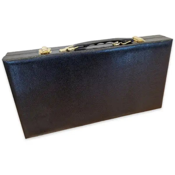 30 Piece Pen Storage Case - Cases A black imitation leather exterior pen case which will make an attractive display