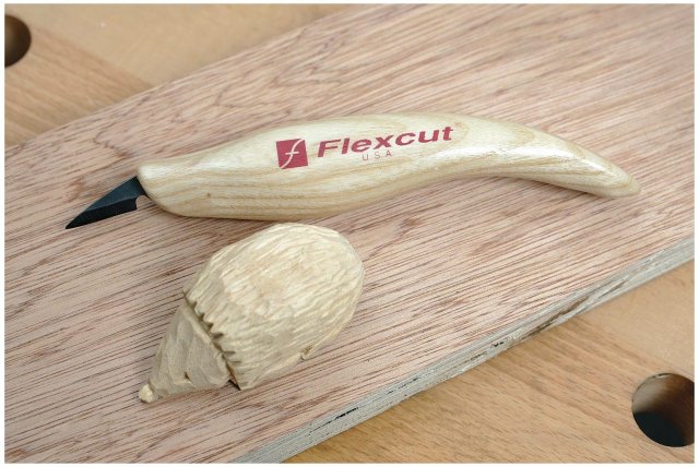 Flexcut Mini Detail Knife - Carving Tools The has the smallest 19mm straight blade. It is made from ultra-thin material