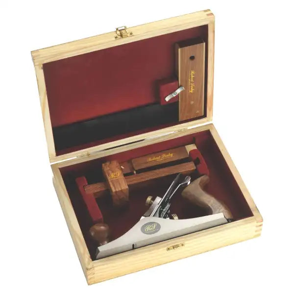 4 Piece Carpenters Tool Set - Robert Sorby Select - Tools Rosewood stained hardwood handles for strength and durability