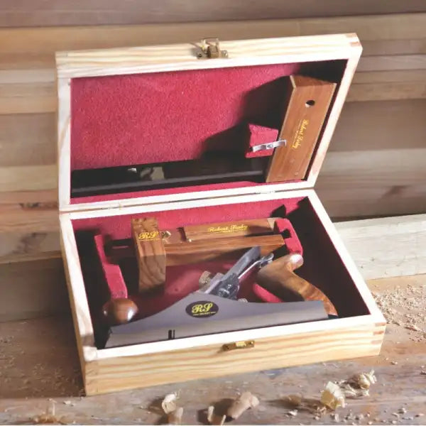 4 Piece Carpenters Tool Set - Robert Sorby Select - Tools Rosewood stained hardwood handles for strength and durability