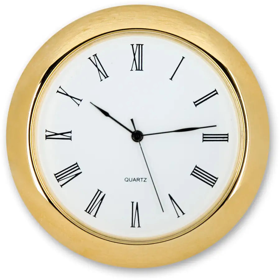50mm Gold Finish Watch Insert - Fast shipping