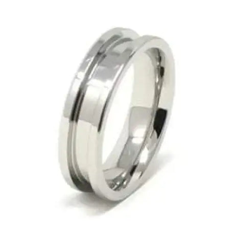6mm Inlay Stainless Steel Ring Core - Cores - Fast shipping