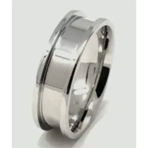 8mm Inlay Stainless Steel Ring Core - Cores - Fast shipping