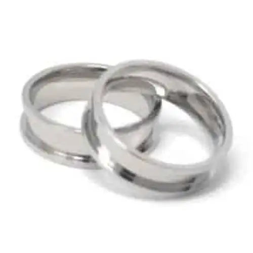 8mm Inlay Stainless Steel Ring Core - Cores - Fast shipping