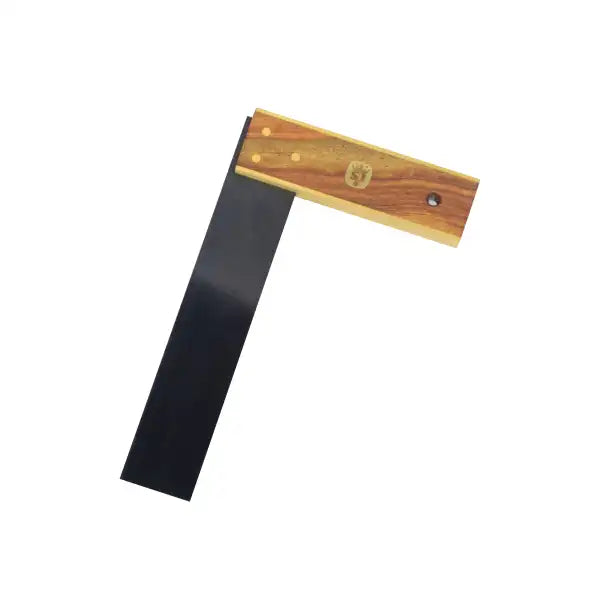 9” Carpenters Try Square - Spear & Jackson - Tools Base Rosewood Stained Hardwood with Brass top and bottom faces 165 ±