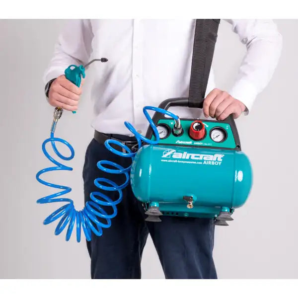 Aircraft AIRBOY 186 Portable Oil Free compressor - Air Compressor Oil-free piston compressor, therefore no oil change