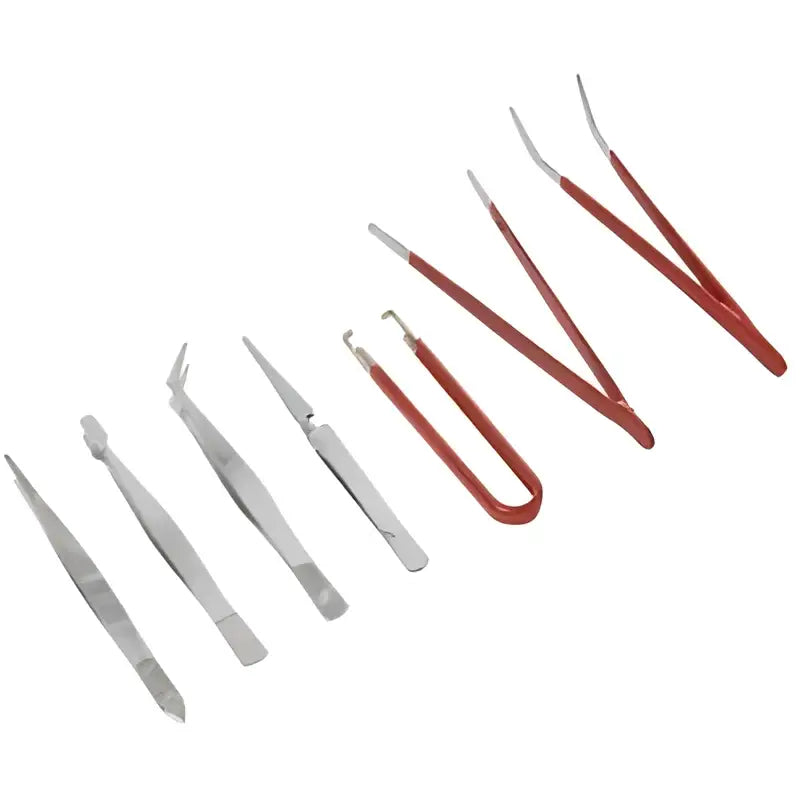 Assorted Tweezers 7-Piece Set - Tools - Fast shipping