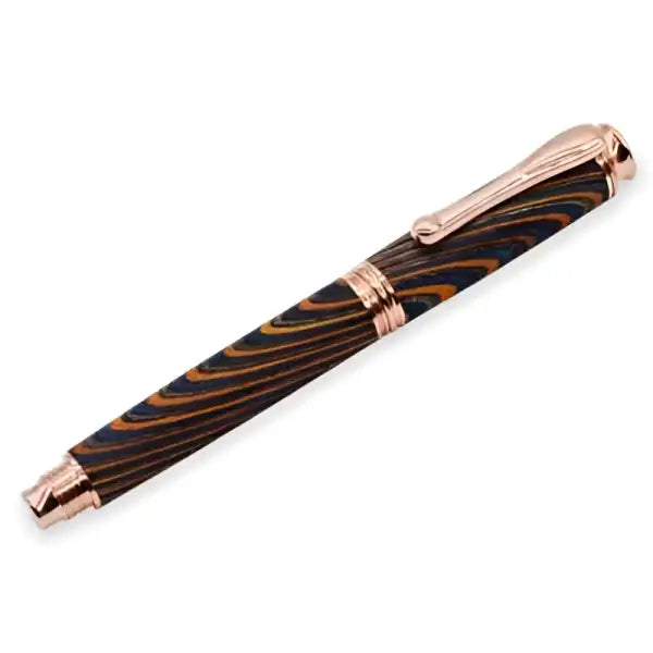 Aston Rollerball Pen Kit - Kits Platings Copper Chrome Gold Gunmetal Available in & Fountain kits 10mm drill bit 11.7mm