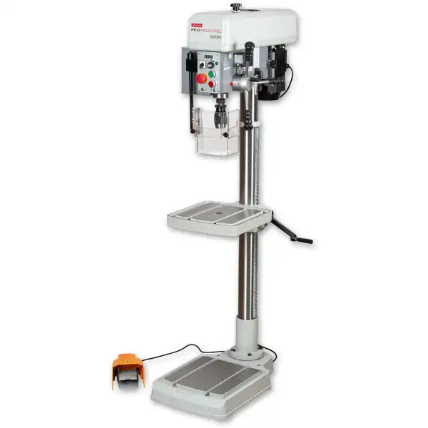 Axminster Professional AP25FDVS Floor Drill 230v - Pillar • Suitable for woodworking and metalworking • Electronic