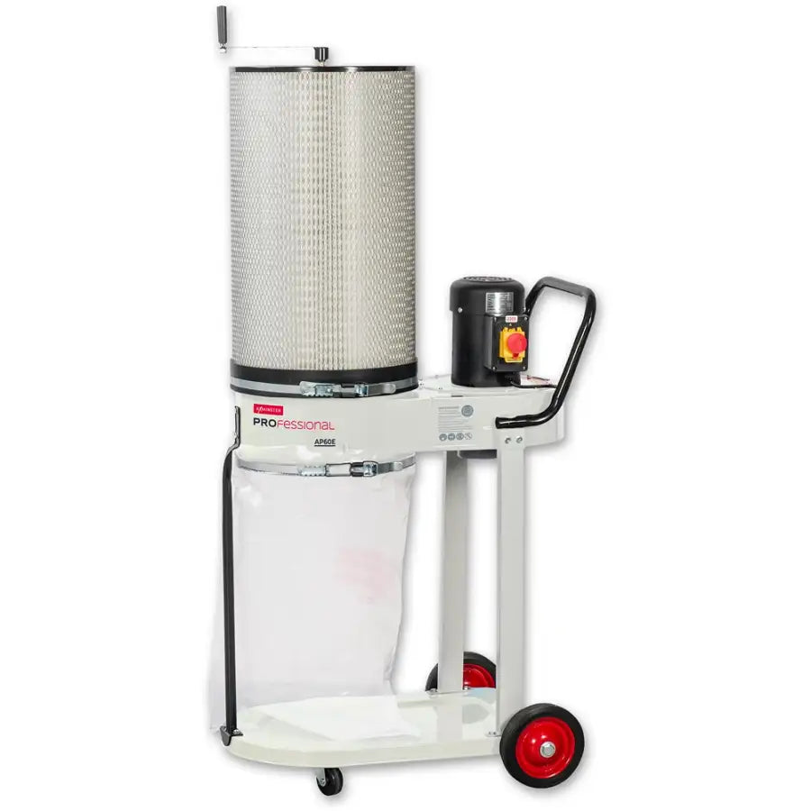 Axminster Professional AP60E 1HP Extractor 230V - Dust Extractors - Fast shipping