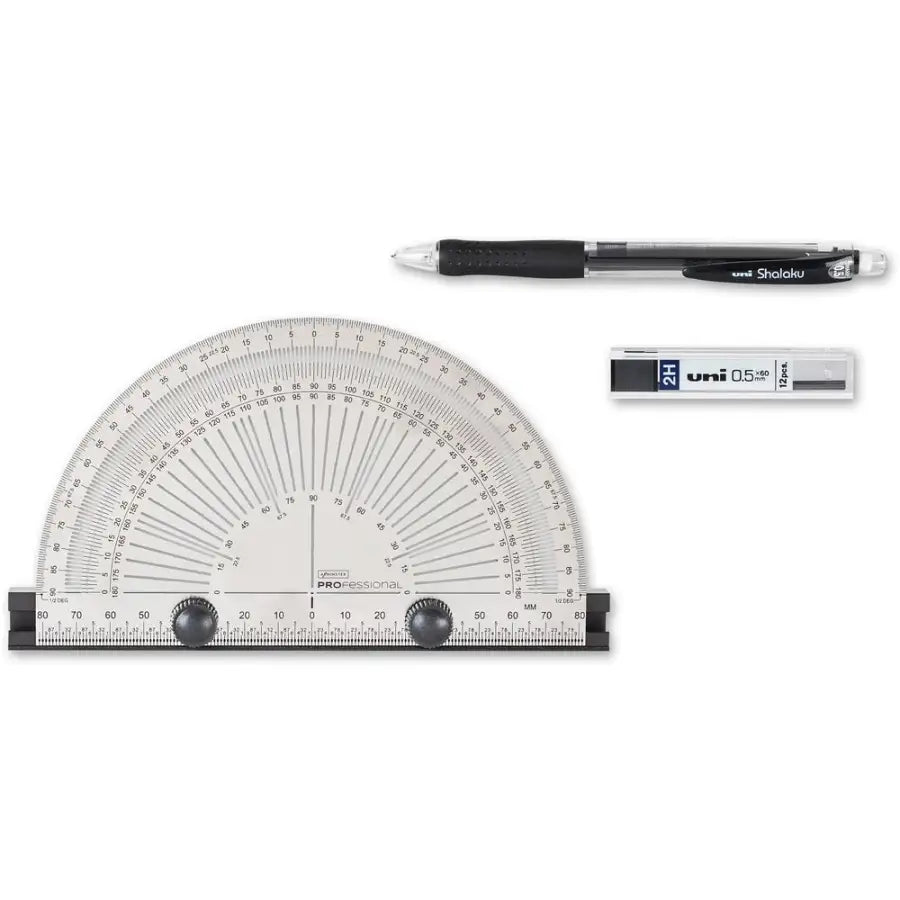Axminster Professional Marking Protractor 160mm - Measuring Tool - Fast shipping