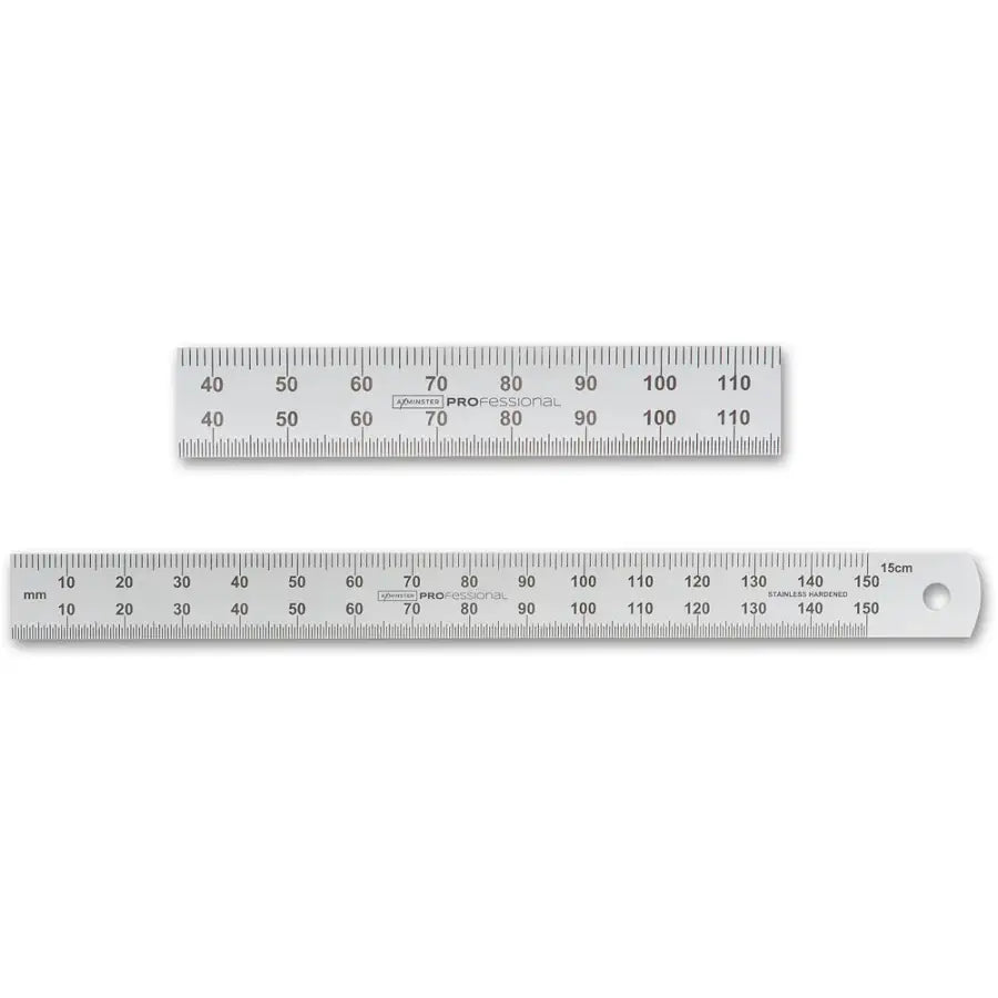 AXMINSTER PROFESSIONAL METRIC ONLY 150MM RULE - Measuring Tool - Fast shipping
