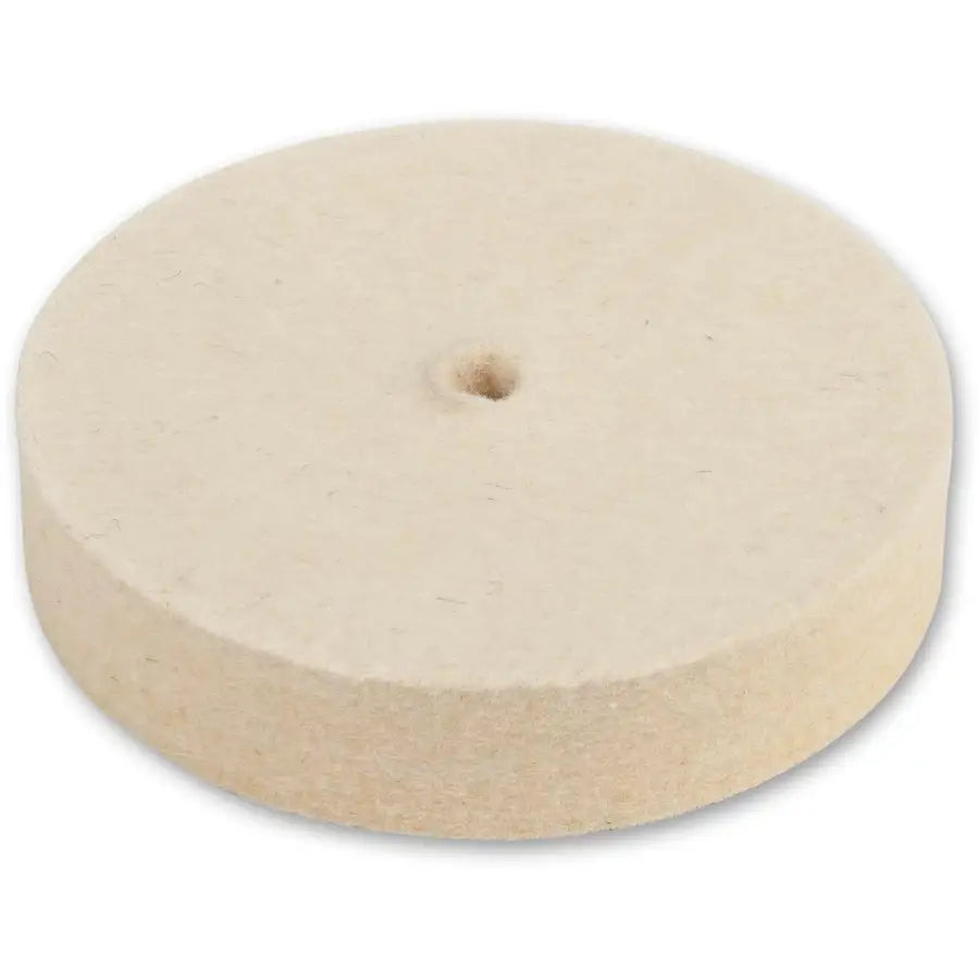 AXMINSTER PROFESSIONAL TWIST & FIX 100MM FELT WHEEL - SOFT - Fast shipping