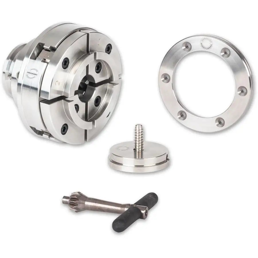 Axminster Woodturning Discovery GK100 Chuck Package 3/4’’ x 16 tpi (T01) - Chucks - Fast shipping