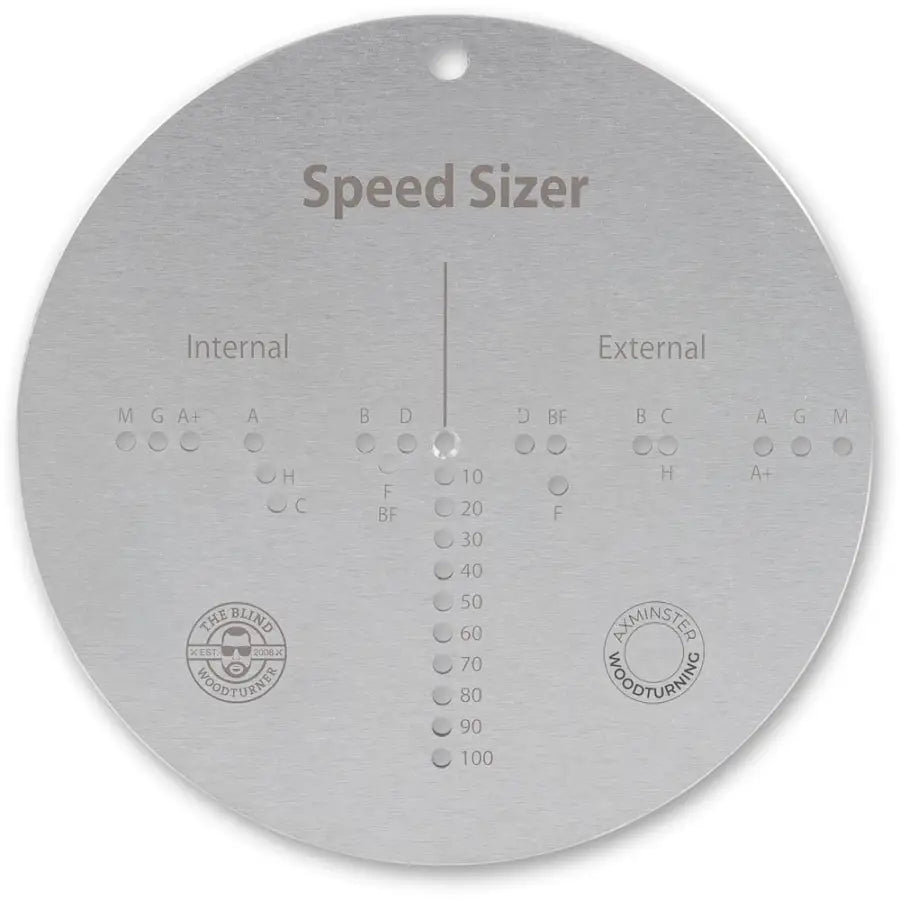 Axminster Woodturning Dovetail Speed Sizer - Measuring Tool - Fast shipping