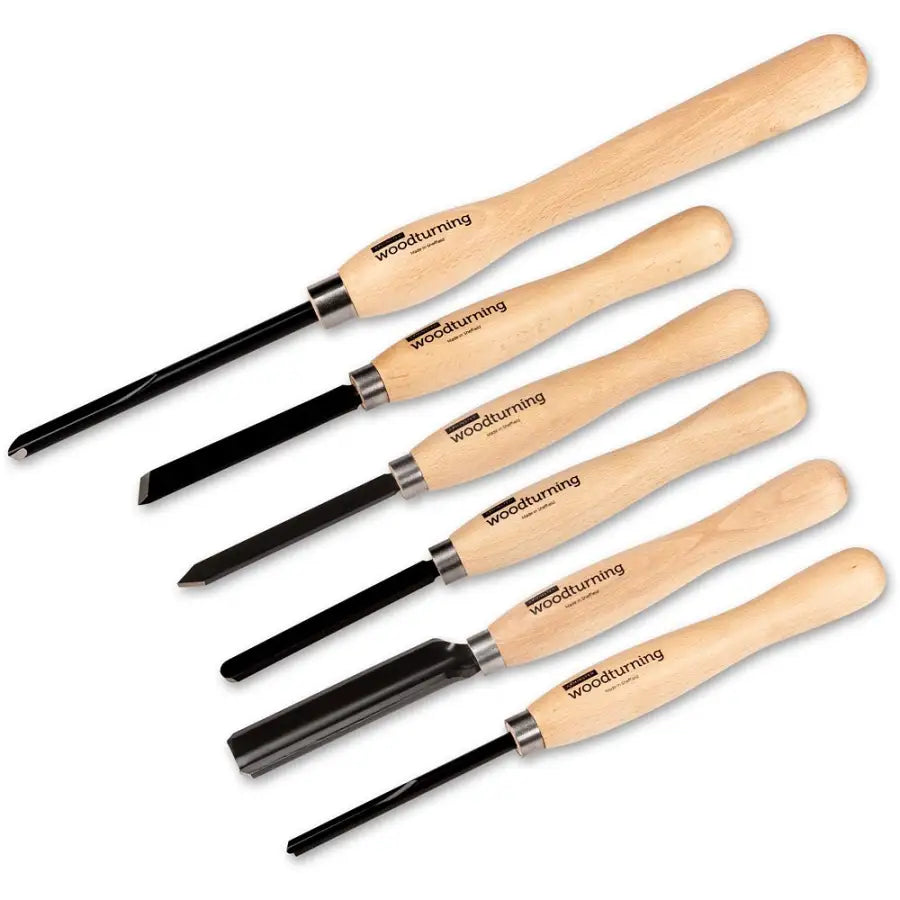 Axminster Woodturning Essential Tool Set - 6 Pieces - Tools - Fast shipping