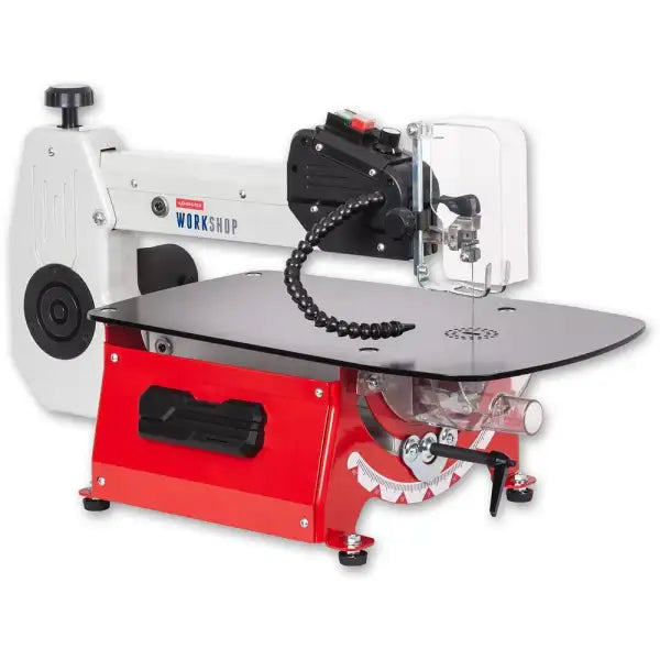 Axminster Workshop AW457SS Scrollsaw - 120W motor with a variable speed of 550 to 1, / Min 457 mm throat depth allow