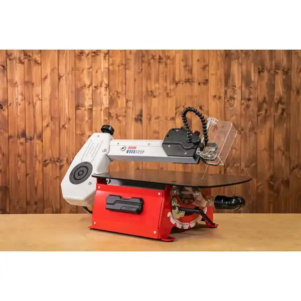 Axminster Workshop AW457SS Scrollsaw - 120W motor with a variable speed of 550 to 1, / Min 457 mm throat depth allow