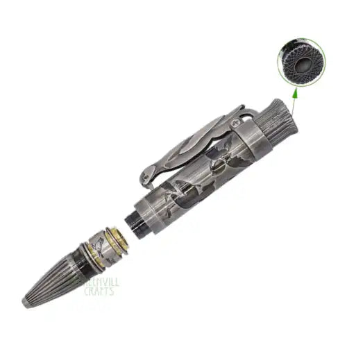 Bird Watcher - Woodpecker Lever Action Pen Kits - The pen clip creates an up and down pecking motion that causes