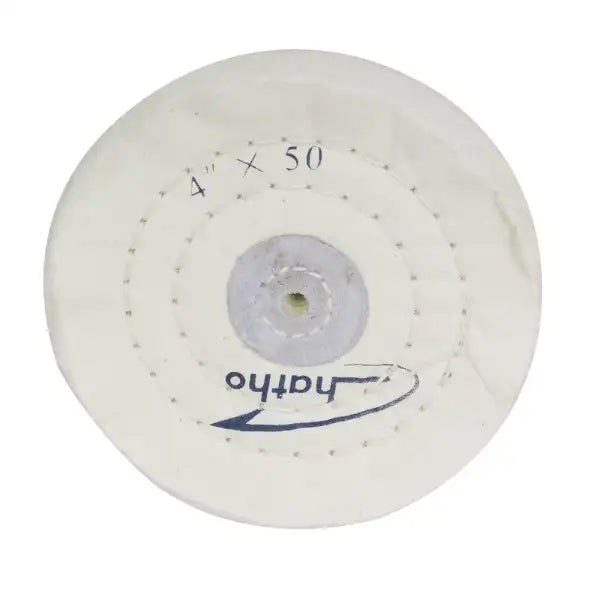 BLEACHED MUSLIN POLISHING WHEEL SOFET 100MM DIA X - Polishing/Buffing This is designed for the Proxxon PM 100 machine,