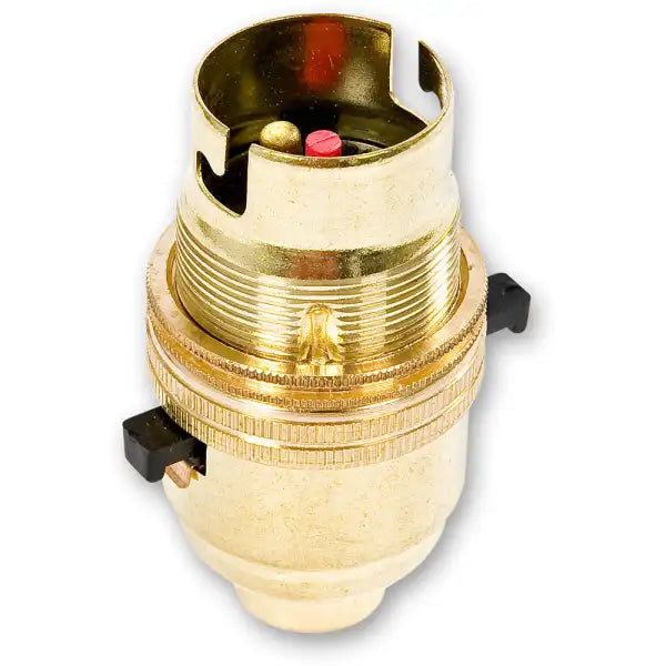 Brass Lamp Holder - Project Kit • lamp holder • For table fittings.