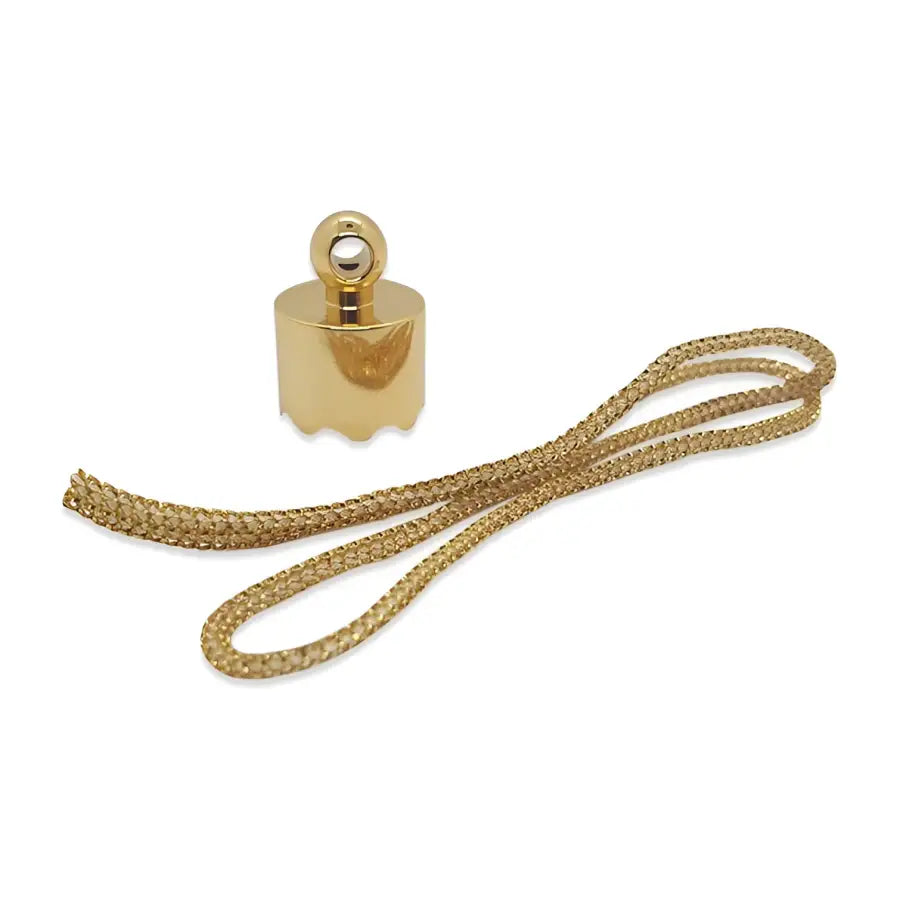 10 Pack Gold Bulb Christmas Bauble Ornament Project Kit - 24K - Fast shipping