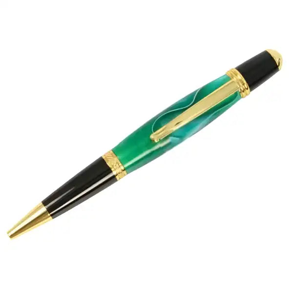 Cerra Pen Kit - Gold & Black - Cierra (Formally Sierra Kits) The classic kit! kit, similar in style to the kit