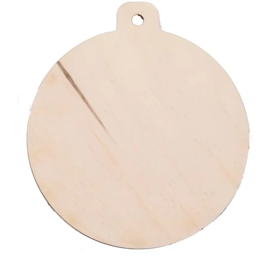 Christmas Bauble Pyrography Wooden Blanks - Fast shipping