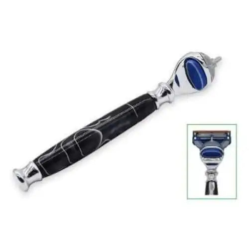 Chrome Fusion Razor Handle Kit - Kits Use the popular Gillette razor blades (Blades not included but we have available