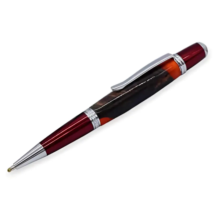Chrome & Red Cerra Pen Kit - Cierra (Formally Sierra Kits) - Fast shipping