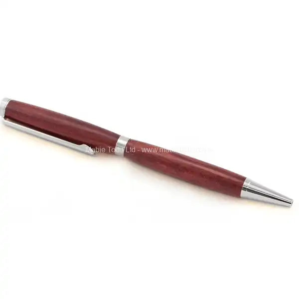Chrome Slimline Pen Kit - The is also available in a selection of quality coloured platings, this comes chrome plating.