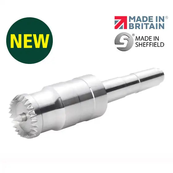 Coronet Falcon 32mm (1.25’’) Multi-Tooth Sprung Point Live Centre - Record Power - Lathe Accessories