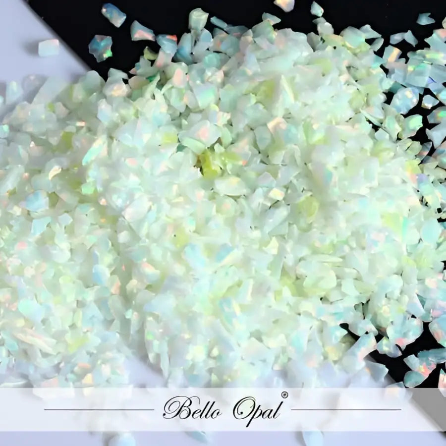 Crushed Opal 1-2mm (1g) - Lime Soda - Fast shipping