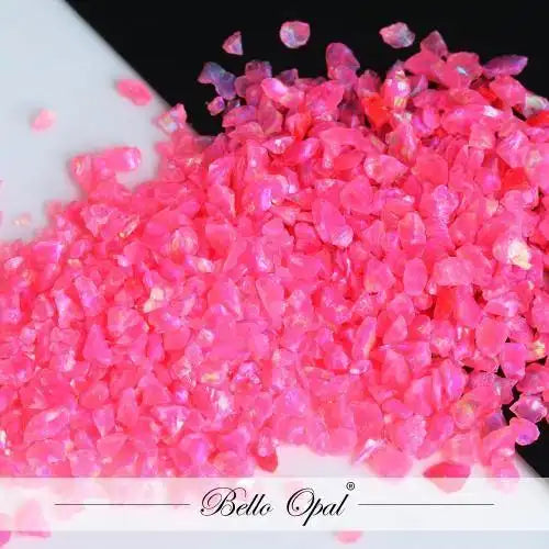 Crushed Opal 1-2mm (1g) - Mimosa - Our premium quality synthetic is sold in 1g packs. A larger size of than 1.5mm