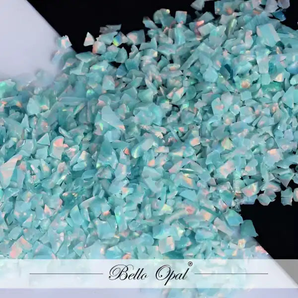 Crushed Opal 1-2mm (1g) - Moon Yellow - Our premium quality synthetic is sold in 1g packs. A larger size of than 1.5mm
