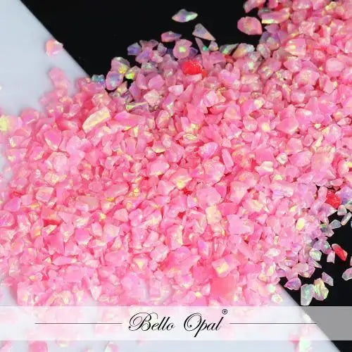 Crushed Opal 1-2mm (1g) - Pink - Fast shipping