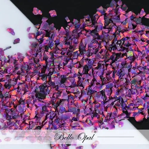 Crushed Opal 1-2mm (1g) - Purple - Fast shipping