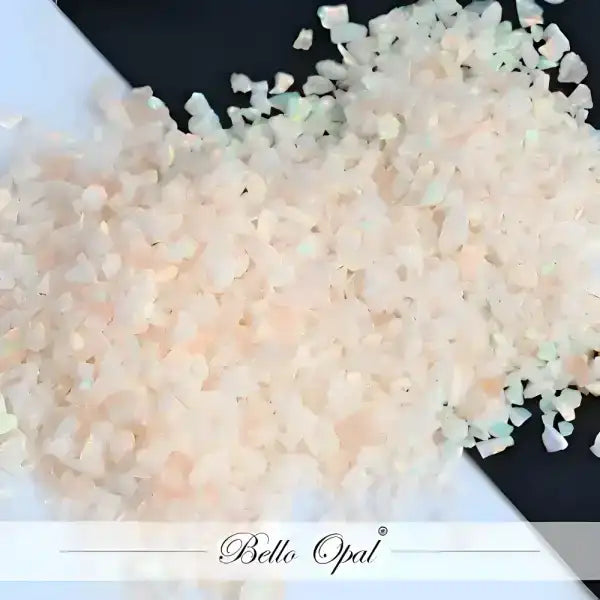 Crushed Opal 1.5mm to 160mesh (1g) - Sold in 1g packs. Bello (Lab Grown Synthetic Opal) - made with 80% Silica & 20%