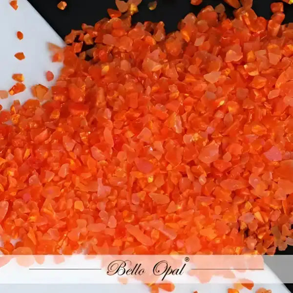 Crushed Opal 1.5mm to 160mesh (1g) - Sold in 1g packs. Bello (Lab Grown Synthetic Opal) - made with 80% Silica & 20%