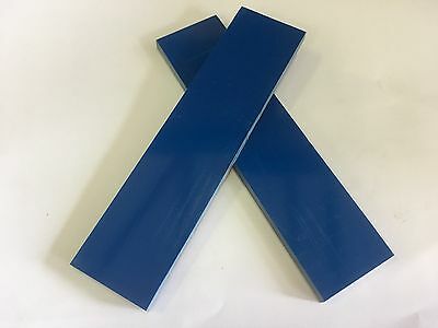 G10: Blue Knife Scales - 6MM - G10 - Fast shipping