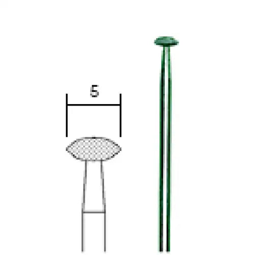 DIAMOND GRINDING BIT 5mm - Rotary Tool Bits This diamond-coated fits Proxxon’s handheld tools and grinder / Drills,