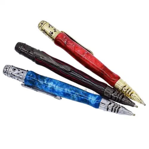 Doggie Ball Pen Kits - ball pen kits with the hollowed-out tip, which is full of doggie elements, a cute puppy, bone,