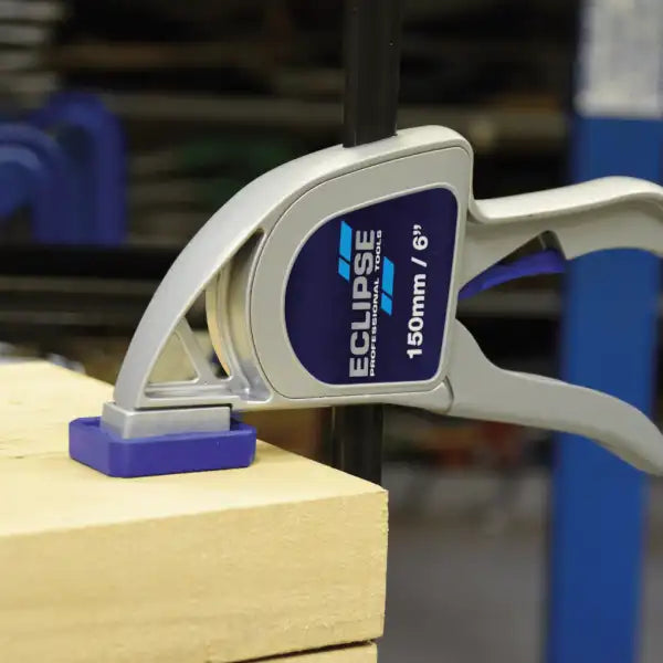 Eclipse Heavy Duty One Handed Bar Clamps - Hand Tools Lightweight aluminium body and carbon steel bar are strong