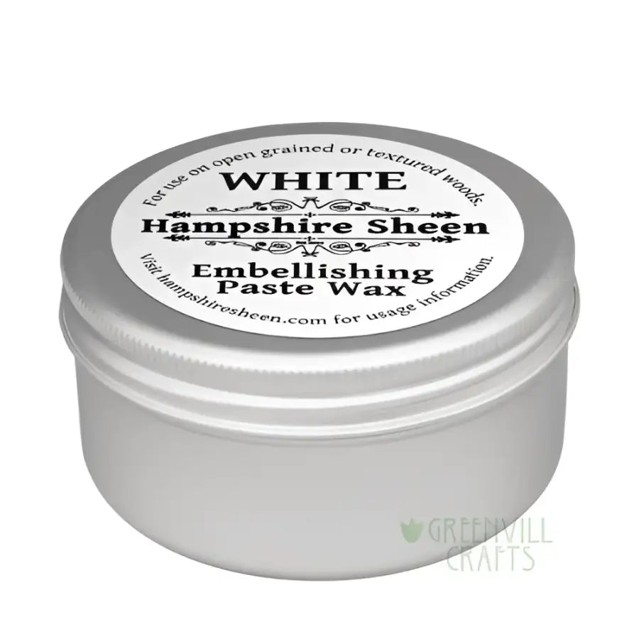 Embellishing Wax - White - 60g - Hampshire Sheen - Fast shipping