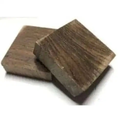 English Walnut Ring Blanks - Wood Size approx 50mm x 15mm - More than large enough for all sizes of ring cores. The 2
