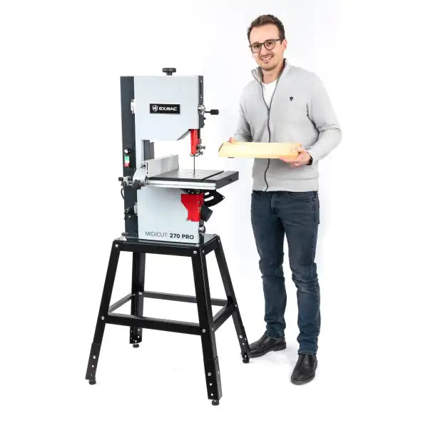 EXMAC Precision Band Saw MIDICUT 270 PRO - Saws Standard and fine-cut band saw in one! The is a sophisticated universal